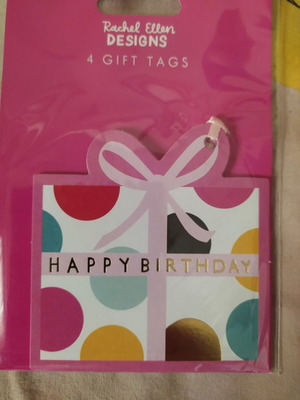Rachel Ellen Designs gift tags, pack of 4