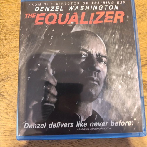 The Equalizer Blu-Ray like new, action adventure thriller