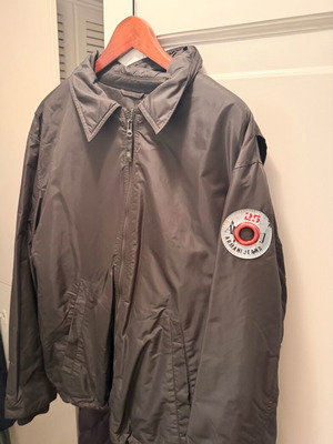 Armani Jeans jacket used with fleece lining green