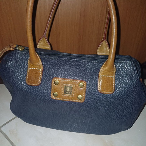 KEM handbag used, small size, blue