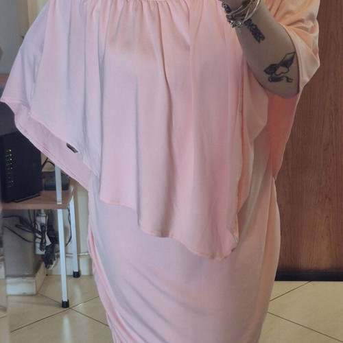 Dress new, pink, size XL 42 14