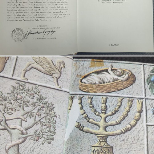Illustrated Bible used, hardcover, Greek