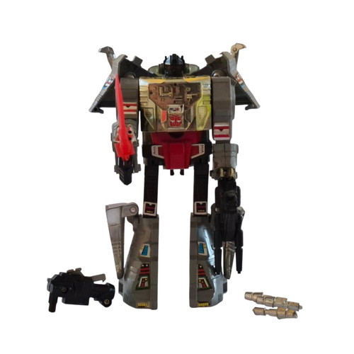 Hasbro El Greco Transformers G1 Dinobots Grimlock figure used, collectible 90s