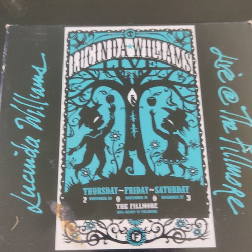 Lucinda Williams Live At Fillmore CD used, rock