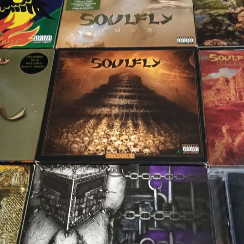 Soulfly and Cavalera Conspiracy CD collection 17 albums like new