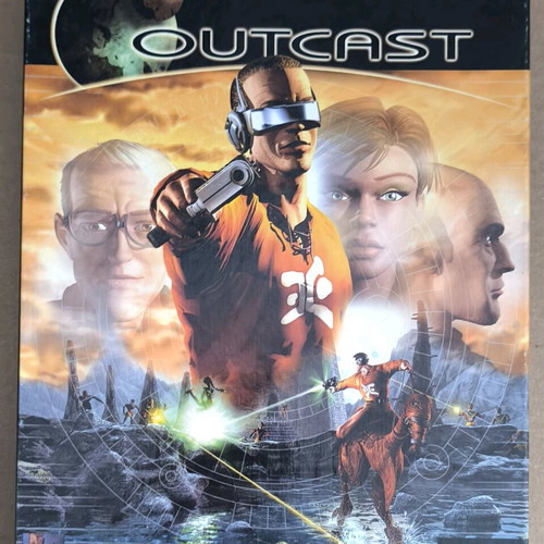 Outcast PC CD-ROM Big Box like new, complete in box