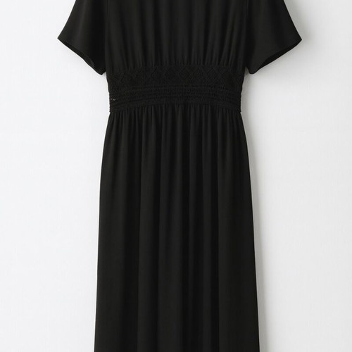 Mantou Black Maxi New With Sheer Detail, Size M/L