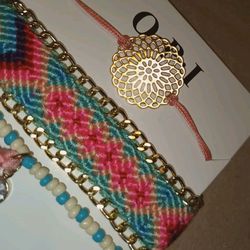 O.P.I colorful bracelet set new with tag