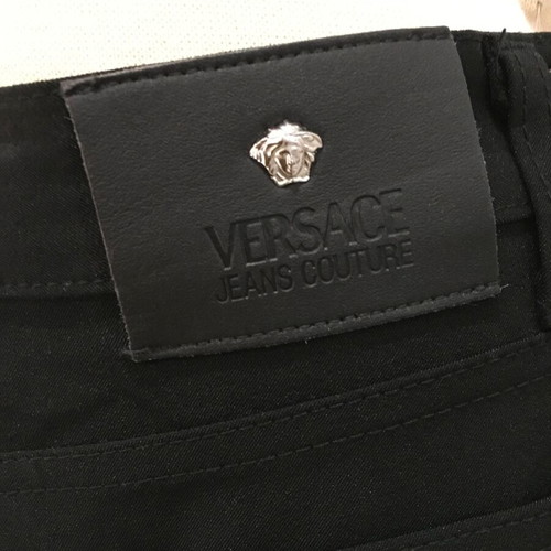 Versace Jeans Couture straight trouser Sz31 like new, black