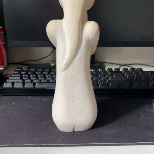 Female figure in contemplation like new, Cycladic art style