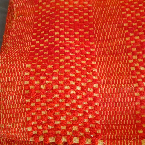 Woven loom blanket used 2 x 1.60 in very good condition