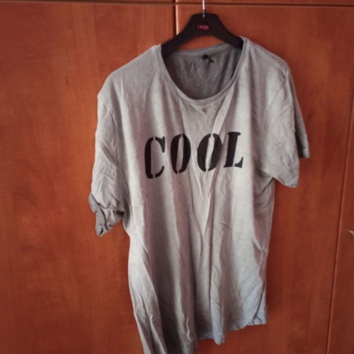 Men's t-shirt XL used, gray