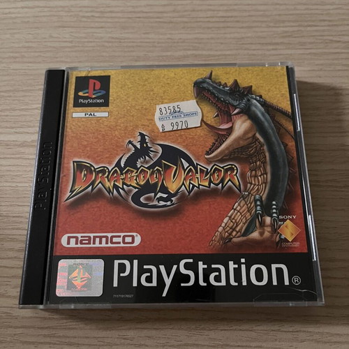Dragon Valor PlayStation (PS1) mint action RPG with dual CD