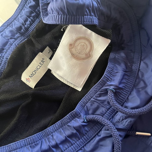 Moncler swim shorts, size large, with bag