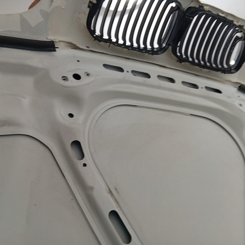 BMW E36 sedan hood and grille used