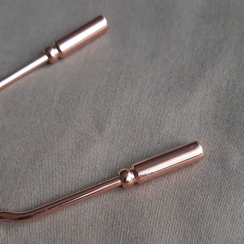 Copper Tongue Cleaner new, oral hygiene tool