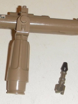 Φιγούρα Rambo Coleco και αξεσουάρ για Jeep, δεκαετία 1980