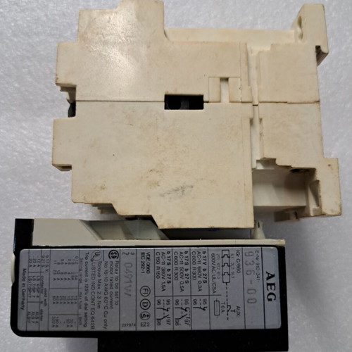 AEG LX1 30A Three-Pole Contactor with b17S Thermal Relay used