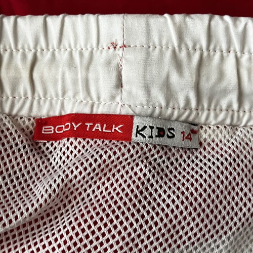 Men’s Swimsuit Body Talk used, size 14, red