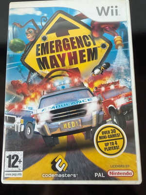 Emergency Mayhem Nintendo Wii like new