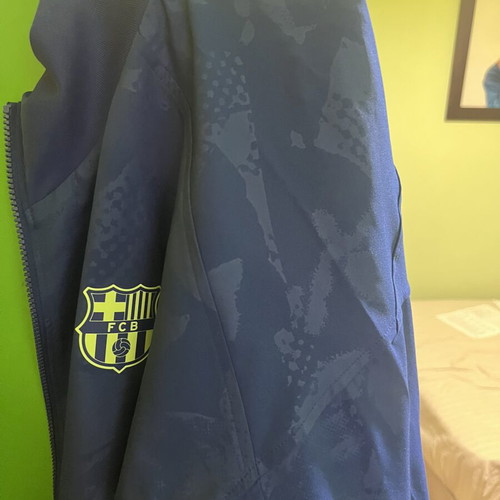 Nike FC Barcelona Dry-FIT men's jacket like new, blue