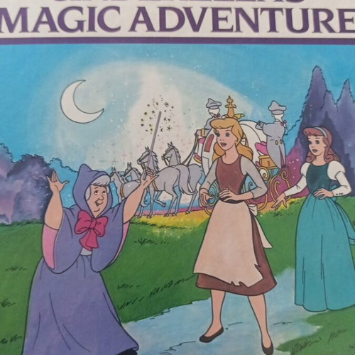 Disney Cinderella Choose Your Own Adventure Book like new, English