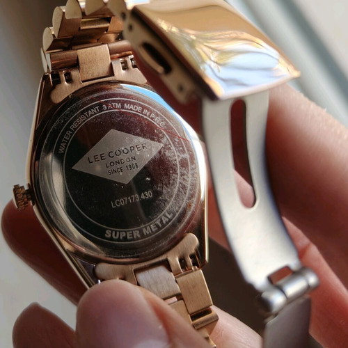 Lee Cooper women's watch like new, rose gold