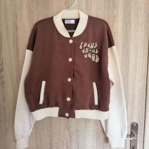 Bershka sweatshirt size L cotton like new
