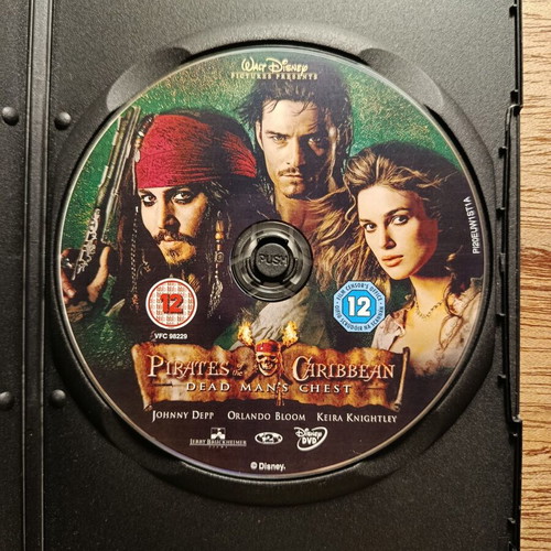 Pirates of the Caribbean Dead Man's Chest DVD like new, Greek subtitles