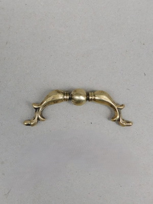 Χερούλι μπρούντζινο vintage μήκους 8 cm