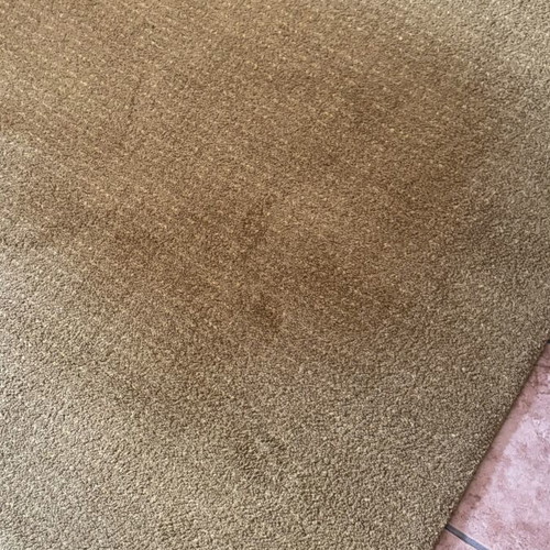 IKEA yellow medium rug