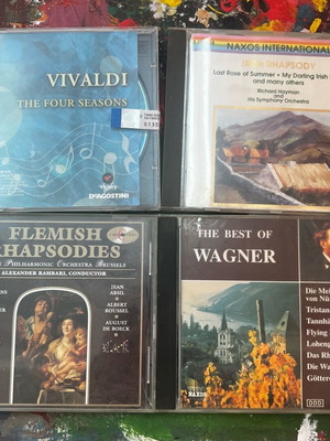Classical music CD set used with Vivaldi, Wagner and collectible editions