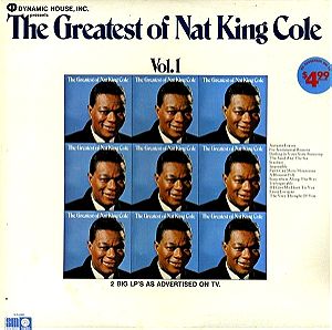 Nat King Cole – The Greatest Of Nat King Cole 2 x Vinyl, LP, Album, Compilation, Stereo, Gatefold