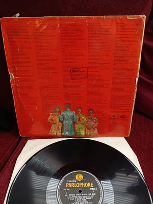 The Beatles Sgt. Pepper's Lonely Hearts Club Band σπάνια πρώτη ελληνική έκδοση βινύλιο μεταχειρισμένο