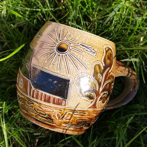 Ceramic handmade mug like new