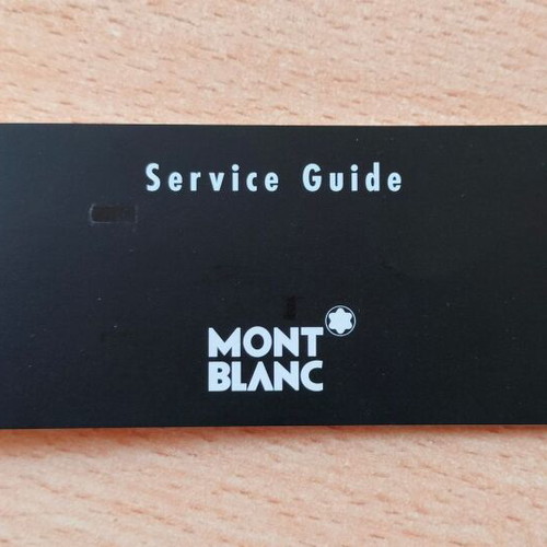 Montblanc Scenium pen new, complete set with original box