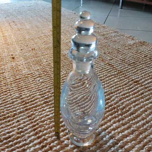 Crystal bottle for drinks like new
