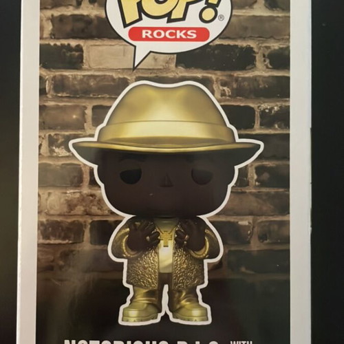 Funko Pop Notorious B.I.G. with Fedora 152 new, sealed