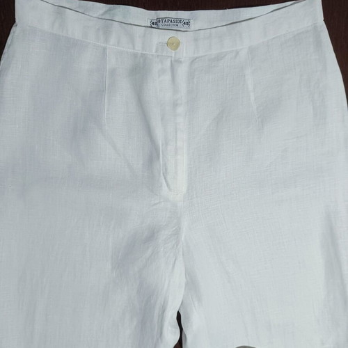Otapasidi collection cotton pants, white, size M