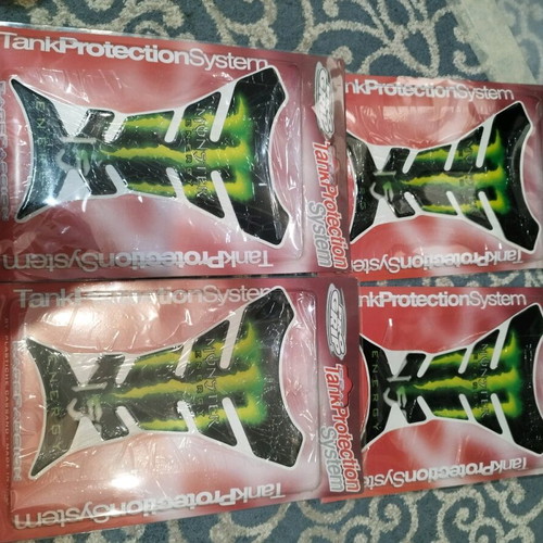 Monster motorcycle tank stickers new, set of 4