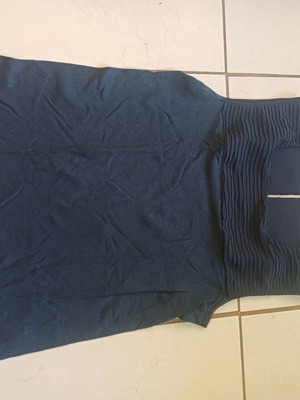 Γυναικείο μπλουζάκι Massimo Dutti μεταχειρισμένο, μπλε, μέγεθος S