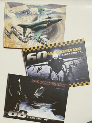 Hellenic Air Force Anniversary Albums of Squadrons 341M and 348MTA new