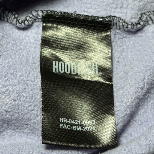 Hoodrich sweatshirt with color block design like new