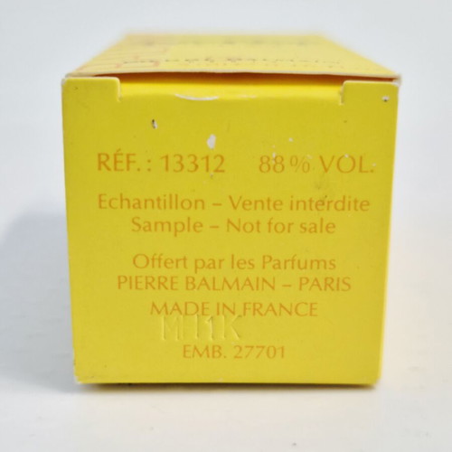 Monsieur Balmain Mini Perfume new, Eau de Toilette 5 ml