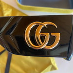 Gucci sunglasses like new, authentic black