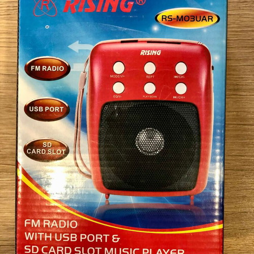 RISING rechargeable radio with USB new