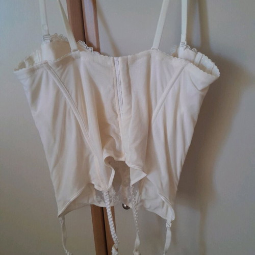 Lise Charmel Antigel bodysuit used, white, non push up