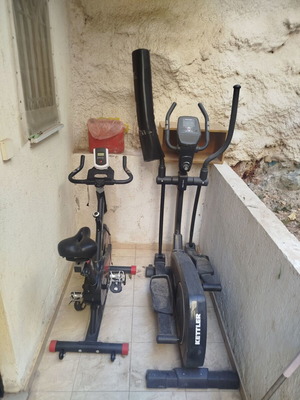 Ποδήλατο spinning με μαγνητική αντίσταση και ελλειπτικό Kettler Rivo M