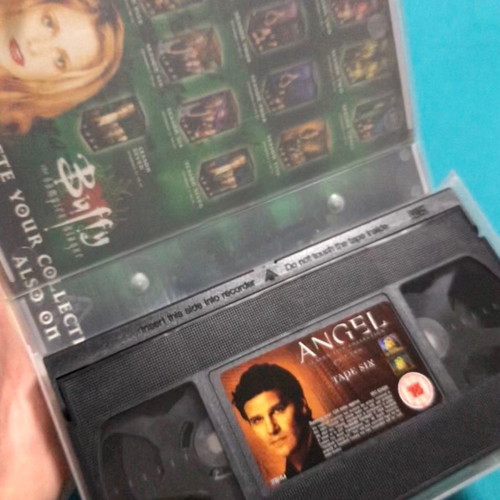 Angel Season 5 VHS tapes 4-6 used from Buffy the Vampire Slayer