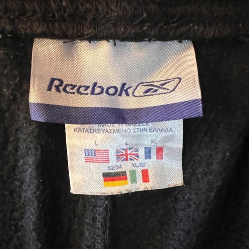 Reebok men's tracksuit large like new, black